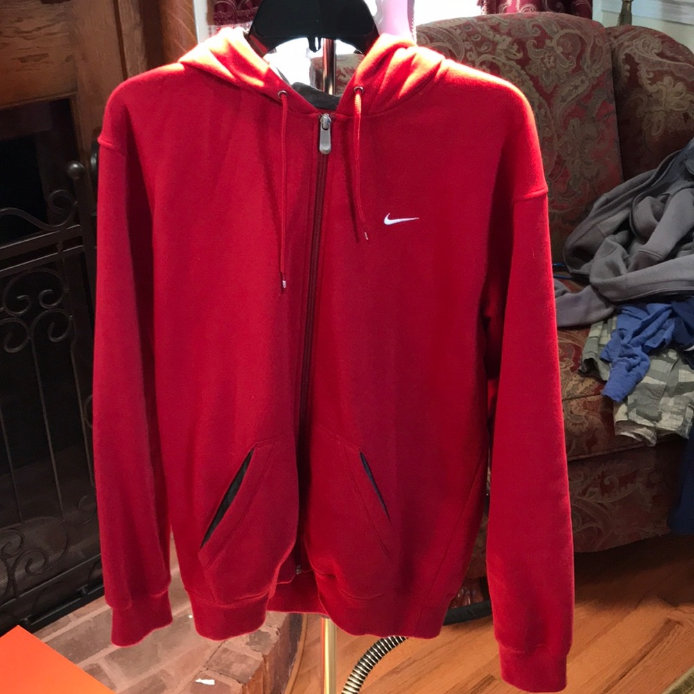 Nike fleece zip up hoodie